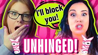 MLM Fails | UNHINGED PINK ZEBRA CONSULTANT GOES OFF ON HER TEAM #antimlm
