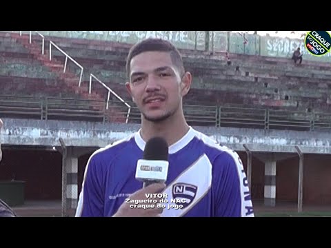 CRAQUE DO JOGO - VITOR ZAGUEIRO DO NACIONAL A.C. JOGO CAC 1X4 NAC - PARANAENSE SUB-20