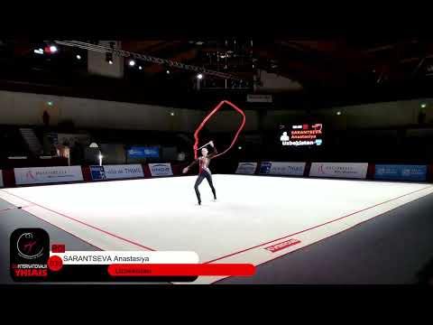 SARANTSEVA Anastasiya (UZB) RIBBON 22,15 - GP Thiais 2025