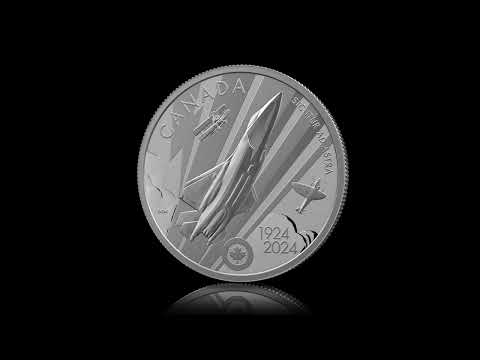 $20 Fine Silver Coin – The Royal Canadian Air Force Centennial – Mintage: 12,000 (2024)