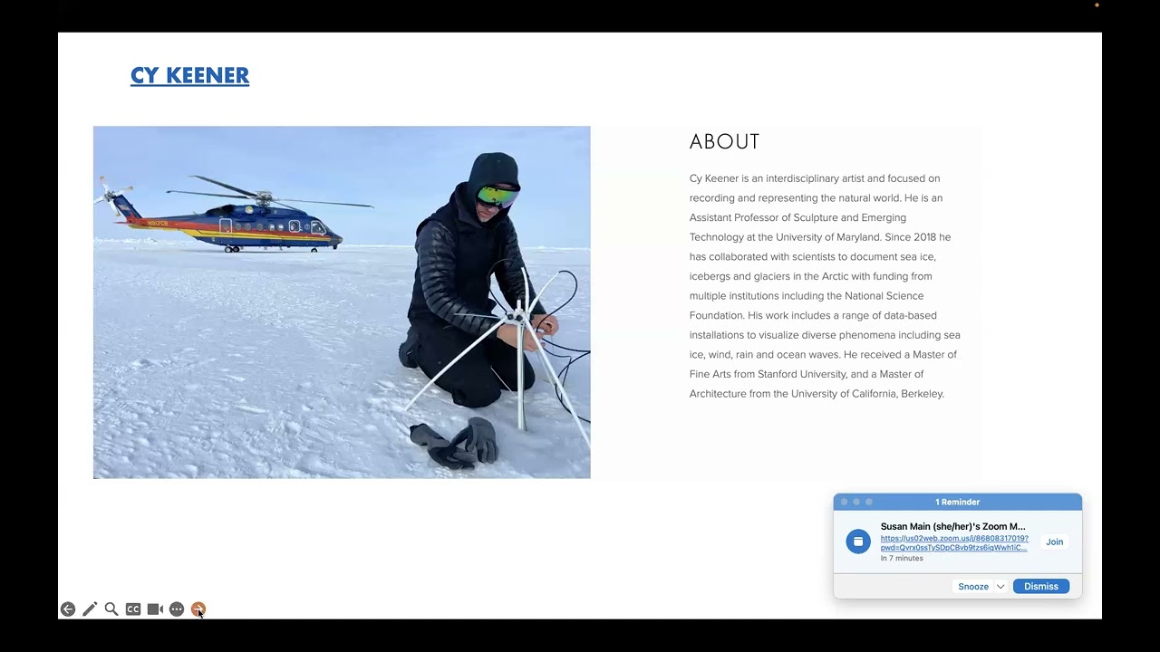 Interdisciplinary Collaborations, Creative Approaches; Webinar by Susan Main