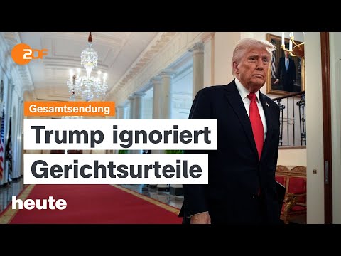 heute 19:00 Uhr vom 16.04.2025 Trump gegen die Justiz, Urteil in London zu trans*Frauen, Eierkrise