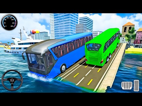 Bus Police Car And Bike Driving in Open World - Android Gameplay