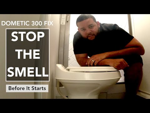 How to fix bad smell in trailer | Dometic 300 issue