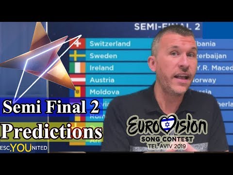 Eurovision 2019: Semi Final 2 Qualifiers - Predictions