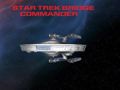 star trek bridge commander: galaxy class vs 4 klingon bird of preys