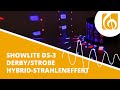 Showlite DS-3 Derby/Strobe Effetto Ibrido a Fascio thumbnail 10