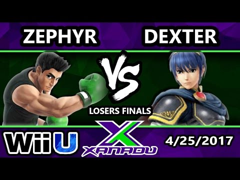 S@X 199 - Zephyr (Little Mac, Cloud) Vs. Dexter (Corrin, Marth) - SSB4 Losers Finals - Smash Wii U