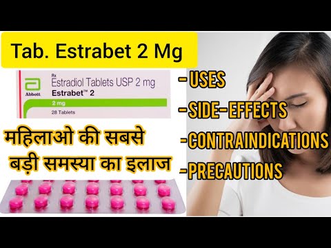 Estrabet  estradiol tablets usp 2 mg