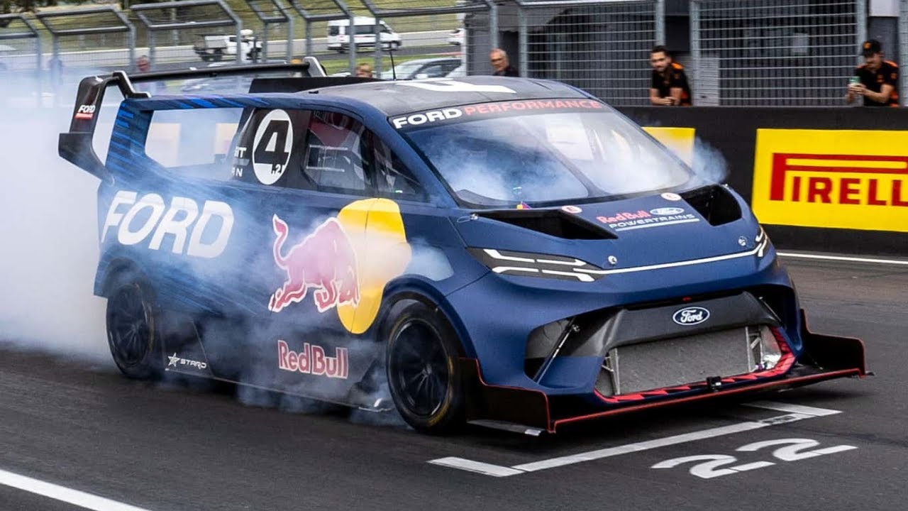 1,400 HP Electric Ford SuperVan 4.2: New Record at Mount Panorama! | Vision Effect TV
