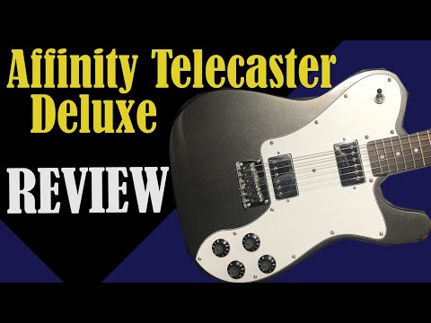 Обзор электрогитары  Fender Squier Affinity Telecaster Deluxe