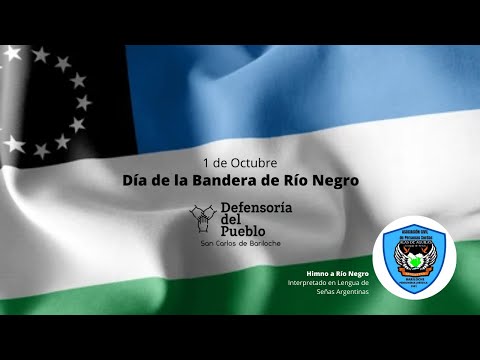Día de la Bandera de Río Negro - Interpretación en Lengua de Señas Argentinas del Himno a Río Negro