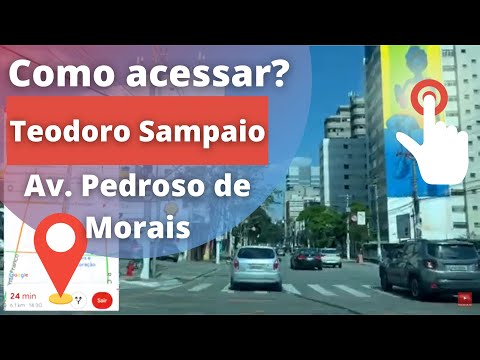 [SÃO PAULO] Acesso à Rua Teodoro Sampaio pela Av. Pedroso de Morais