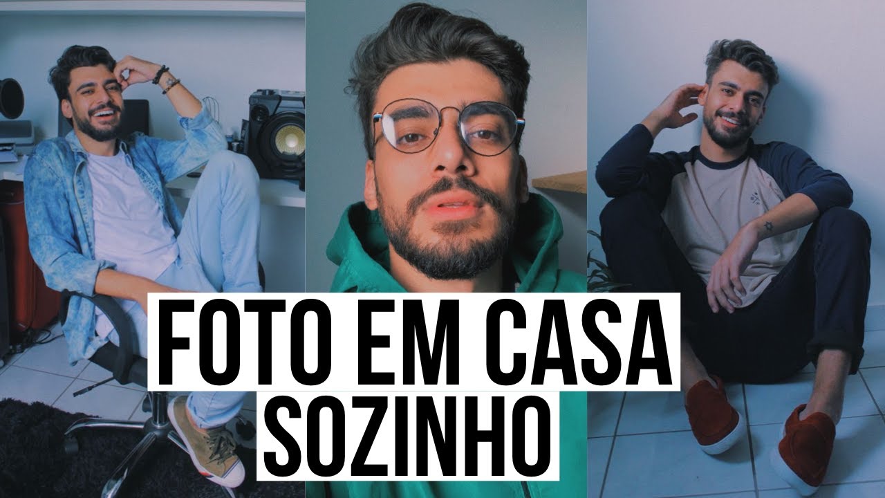FOTOS EM CASA SOZINHO COMO FAZER | ALEX CURSINO
