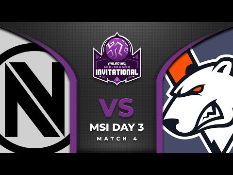 Paladins MSI 2019 - Day 3 - Match 4 - Team Envy vs Virtus.Pro