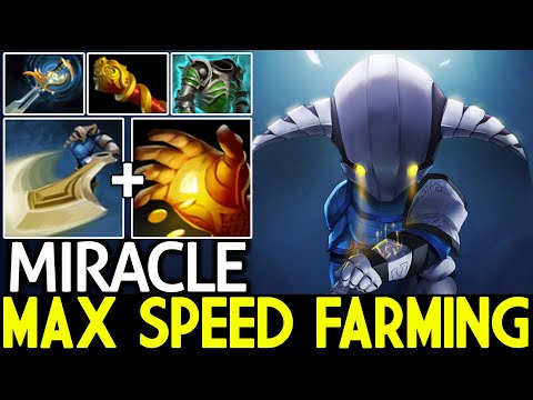 MIRACLE [Sven] First Item Midas Max Speed Farming Dota 2