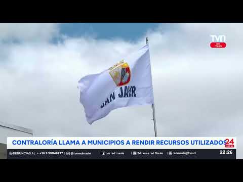 Contraloría detecta irregularidades en Sagrada Familia, Talca y San Javier | 24 Horas TVN -Red Maule