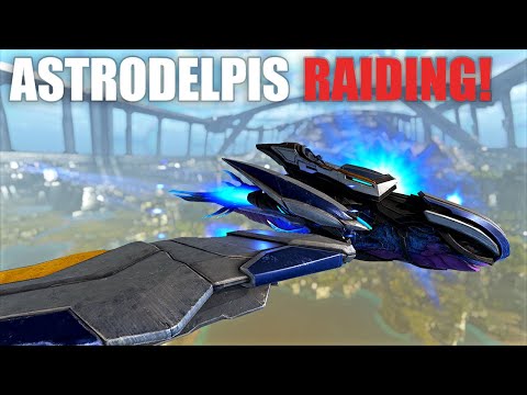 Raiding A Tribe With The Astrodelphis! | Ark Official Genesis 2 E3