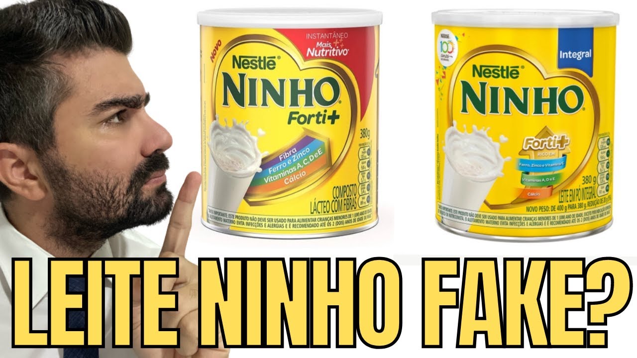 LEITE NINHO FAKE? COMPOSTO LACTEO x LEITE EM PÓ INTEGRAL