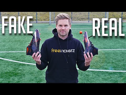 FAKE vs ECHT: Nike Mercurial Superfly Ronaldo Fußballschuhe - Test