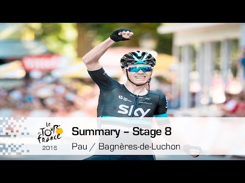 Summary - Stage 8 (Pau / Bagnères-de-Luchon) - Tour de France 2016