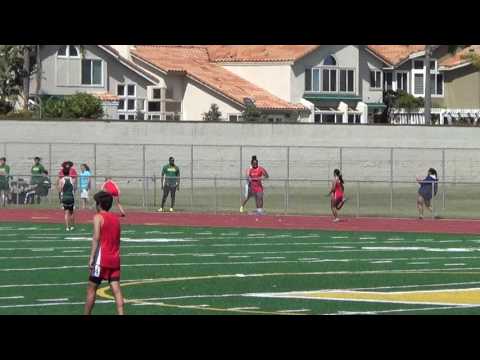 JVG 4x100m at Edison HS 4-13-17 - Los Alamitos Girls
