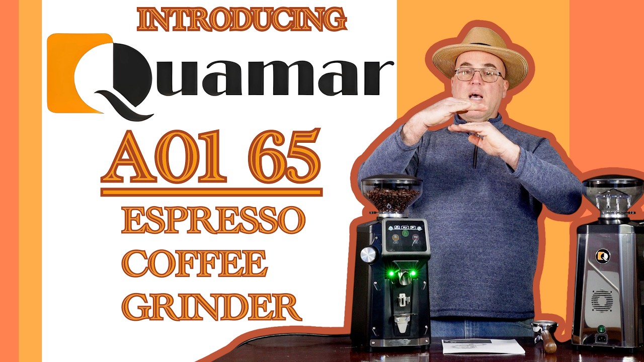 Introducing Quamar A01 65 Stepless Micron Espresso Coffee Grinder
