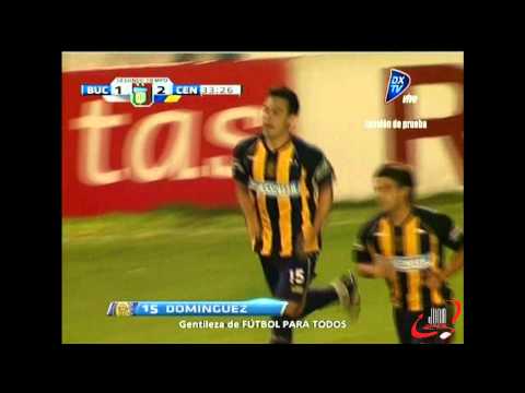 GOL DE DOMINGUEZ - BOCA UNIDOS 1 CENTRAL 2 - B NACIONAL (18 08 2012) FECHA 2