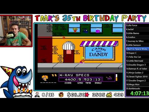 35 Birthday Stream Party - Bart vs. Space Mutants (NES)