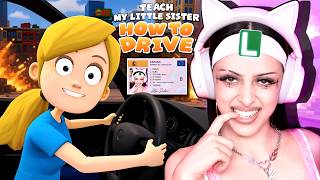 Download lagu TEACHING MY SISTER HOW TO DRIVE LIKE A PRO 😎 mp3