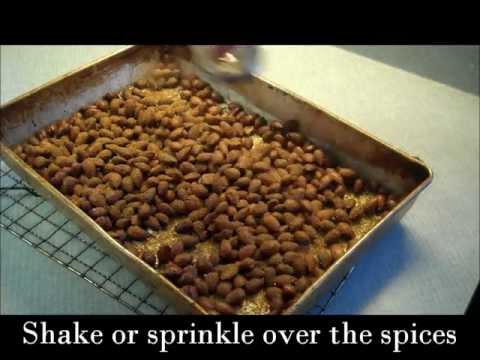 Spiced almonds