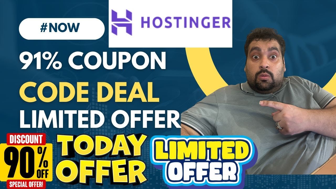 Hostinger Discount 2024 - New Coupon Code Discount 💰
