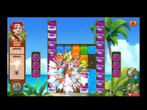 Lost Island Blast Adventure Level 1330 NO BOOSTERS - A S GAMING ✔