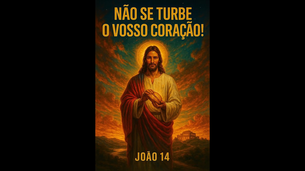 NÃO SE TURBE O VOSSO CORAÇÃO