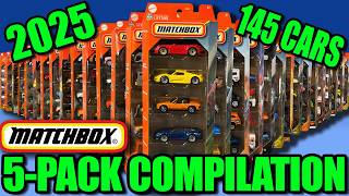 I Bought Every 2025 Matchbox 5-Pack! Unboxing all 29 Packs!!
