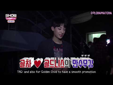 [ENG SUBS] 181127 Golden Child Show Champion Behind 골든차일드 쇼챔 비하인드