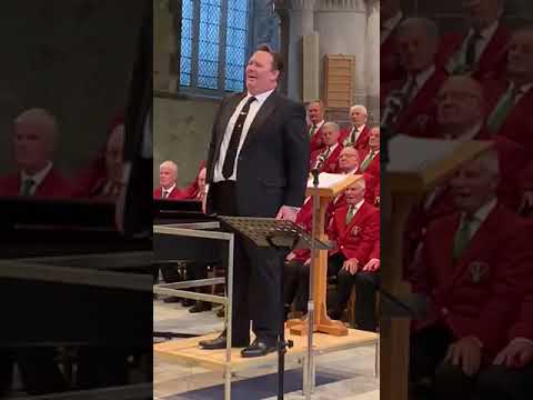 Aled Wyn Davies I Walk With God St Davids 2022 Soloist for Cor Meibion De Cymru