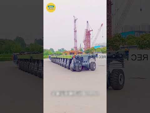 Siêu Xe Vận Tải Có Thể Chở Cả Một Tàu Sân Bay!