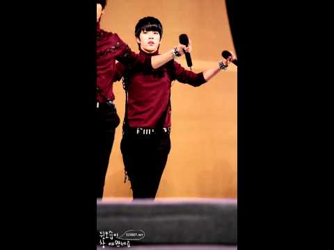 110930 부여 강가의 가을축제 INFINITE 내꺼하자 성열