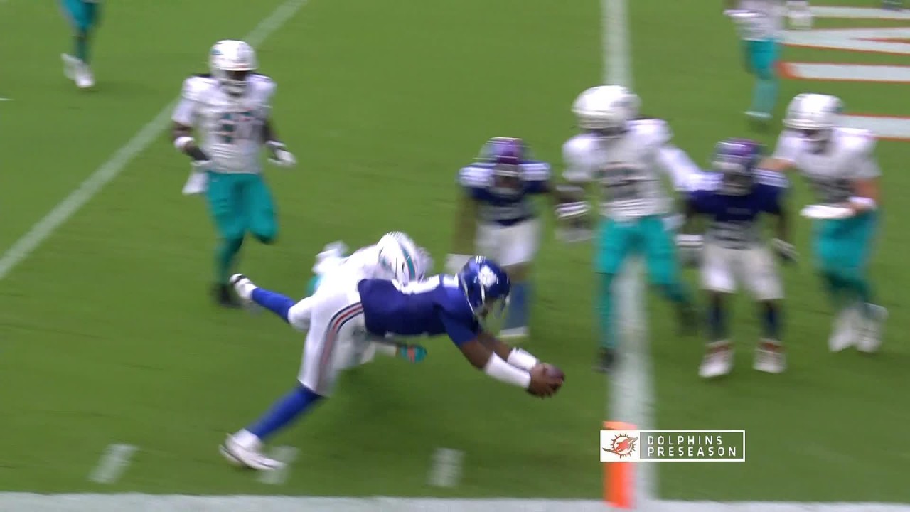 Jameis Winston dive for the pylon