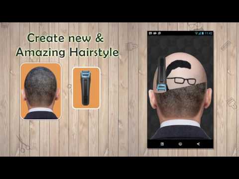 Draw On Head HairStyle Video