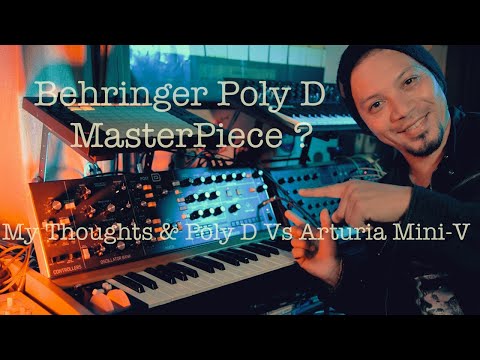 Behringer Poly D - My thoughts / Demo Sounds and a comparison with Arturia Mini - V