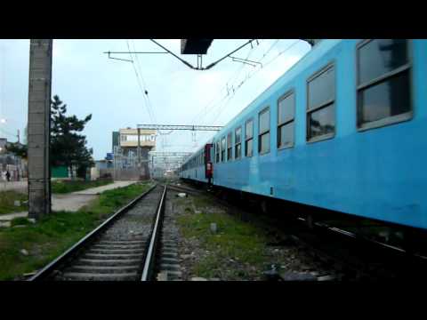 P7034 Urziceni - Bucuresti Nord intrand in Gara Bucuresti Nord, 09 Aprilie 2010