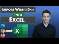 Excel Tips - Import Website Data