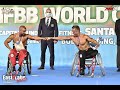 RESPECT ... Men's Wheelchair Bodybuilding, 2020 IFBB World Championships