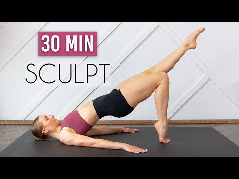 30 MIN FULL BODY DANCER SCULPT (No Equipment, Toning, & Lengthening Workout)
