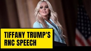 WATCH: Tiffany Trump's RNC Speech