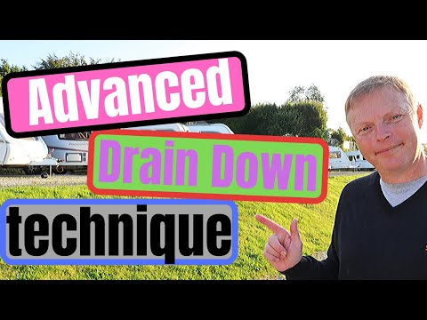 Advanced caravan drain down technique