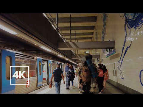 PORTUGAL | Como chegar à Torre de Belém usando o metrô, 4K