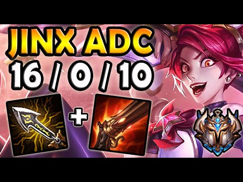OTP Jinx vs Ezreal [ ADC  ] Lol Challenger Korea